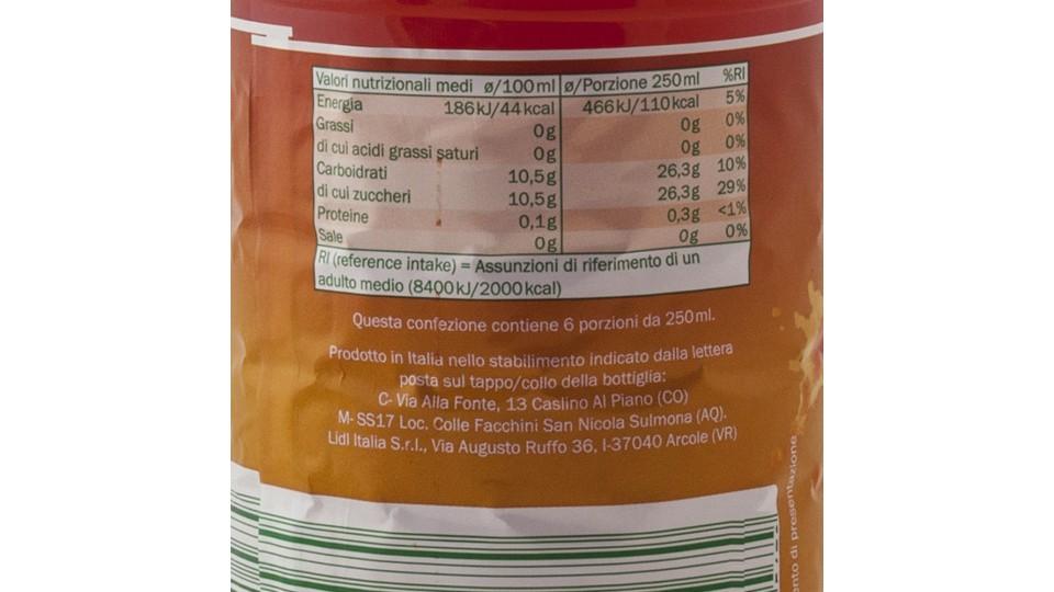 Bevanda alla Frutta Gusto Arancia Rossa