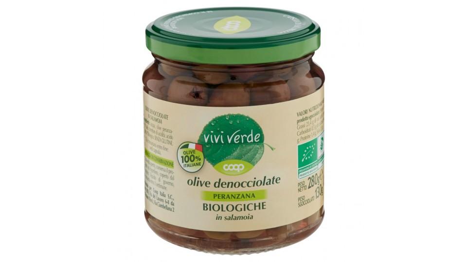 Olive Denocciolate Peranzana Biologiche in Salamoia