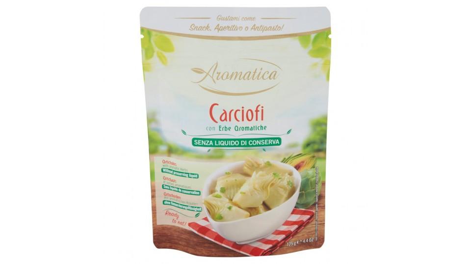 Carciofi con Erbe Aromatiche senza Liquido di Conserva