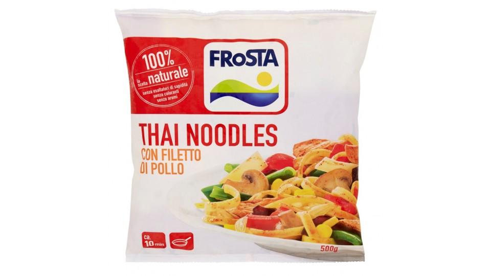 Thai Noodles con Filetto di Pollo