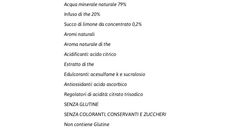 The Limone senza Zuccheri