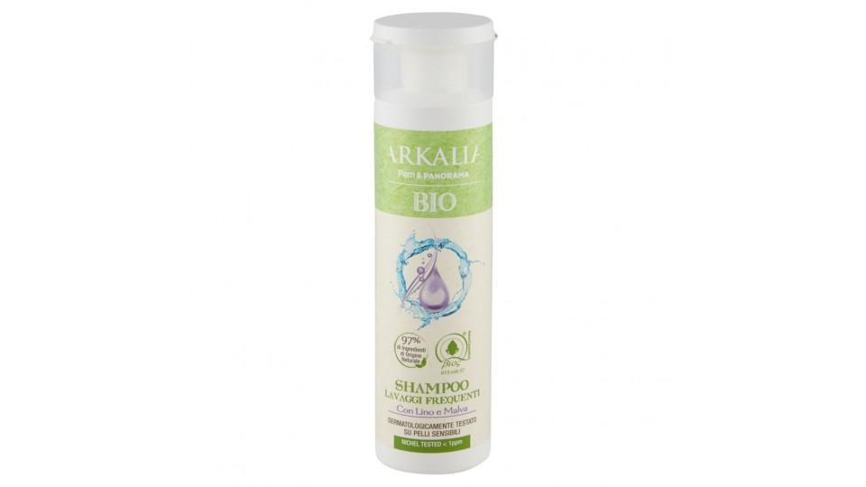 Shampoo Lavaggi Frequenti con Lino e Malva