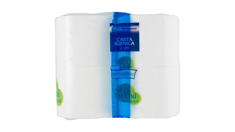 Carta Igienica 2 Veli 12 Maxi Rotoli