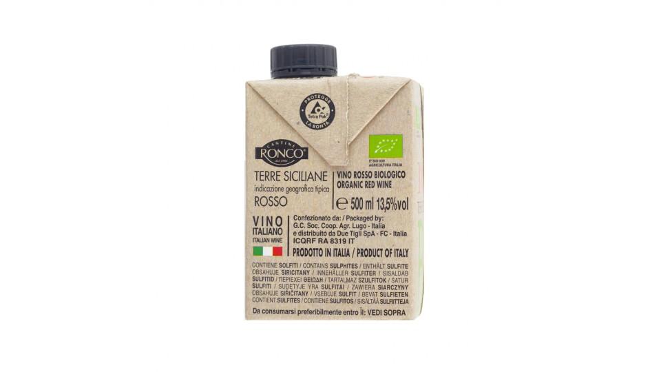 Vino Rosso Bio Terre Siciliane Igt
