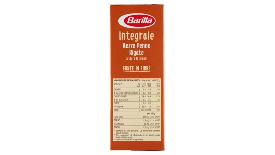 Integrale Mezze Penne Rigate