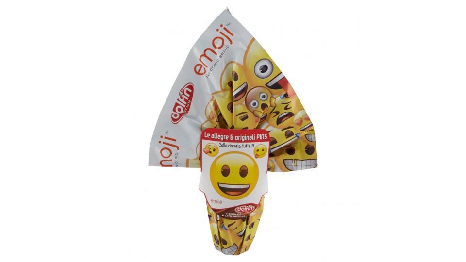 Emoji Uovo di Cioccolato al Latte Finissimo