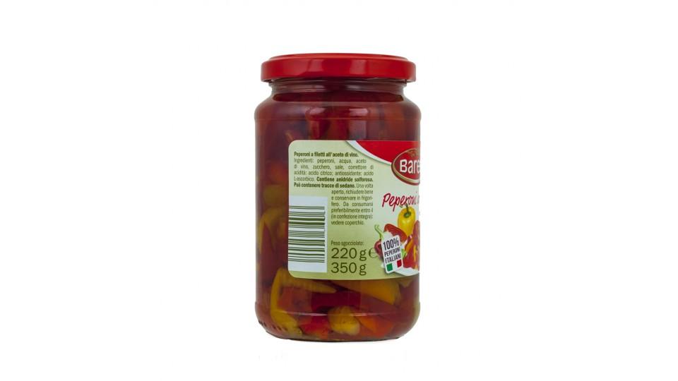 Peperoni a Filetti in Agrodolce 100% Italiani