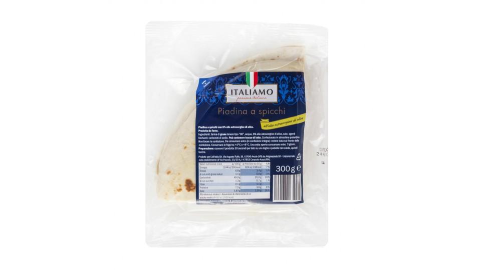 Piadina a Spicchi all'Olio Extravergine d'Oliva