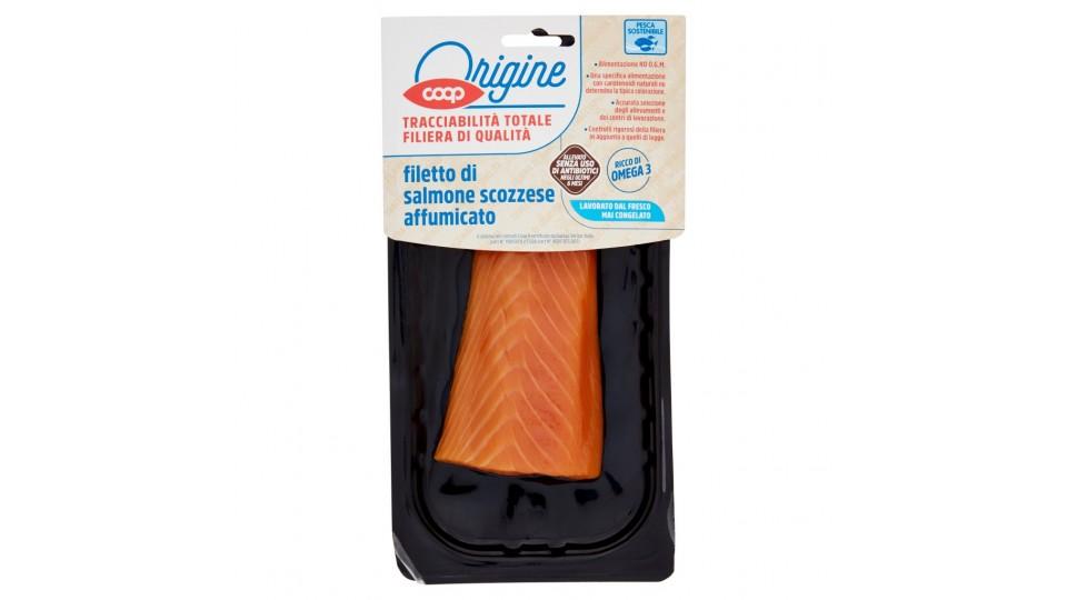 Filetto di Salmone Scozzese Affumicato