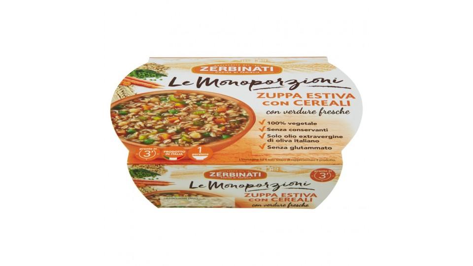 Le Monoporzioni Zuppa Estiva con Cereali