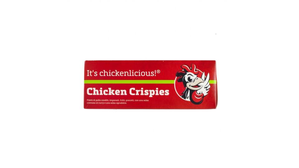 Chicken Crispies Filetti di Pollo Impanati e Fritti Precotti con Salse