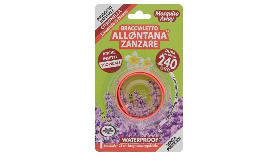 Braccialetto Allontana Zanzare Citronella Lavanda & Neem r