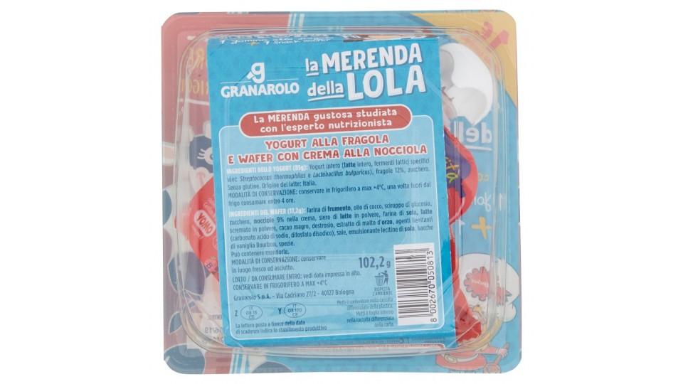 La Merenda della Lola 1 Yomino alla Fragola + 1 Snack Wafer 102,2 g