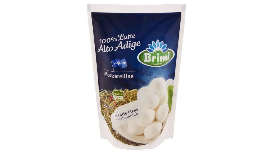 Mozzarelline Latte Fieno 135g Doypack Brimi