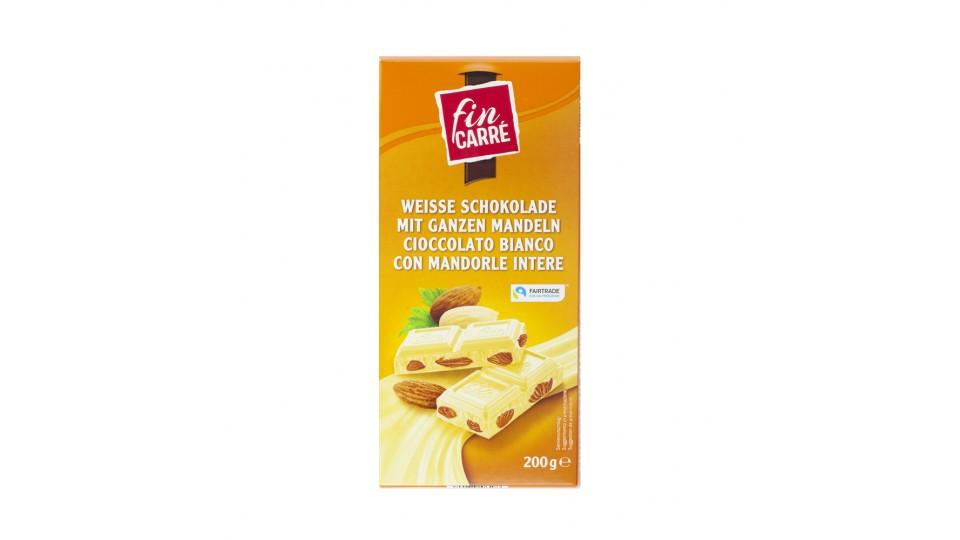 Cioccolato Bianco con Mandorle