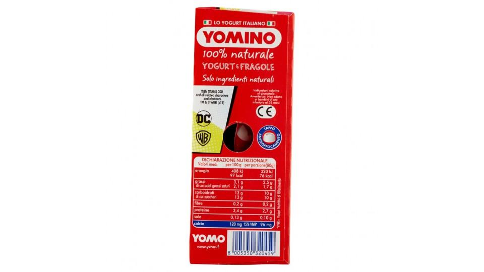 100% Naturale Yogurt e Fragole