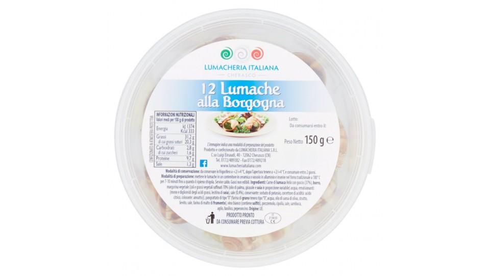 12 Lumache alla Borgogna