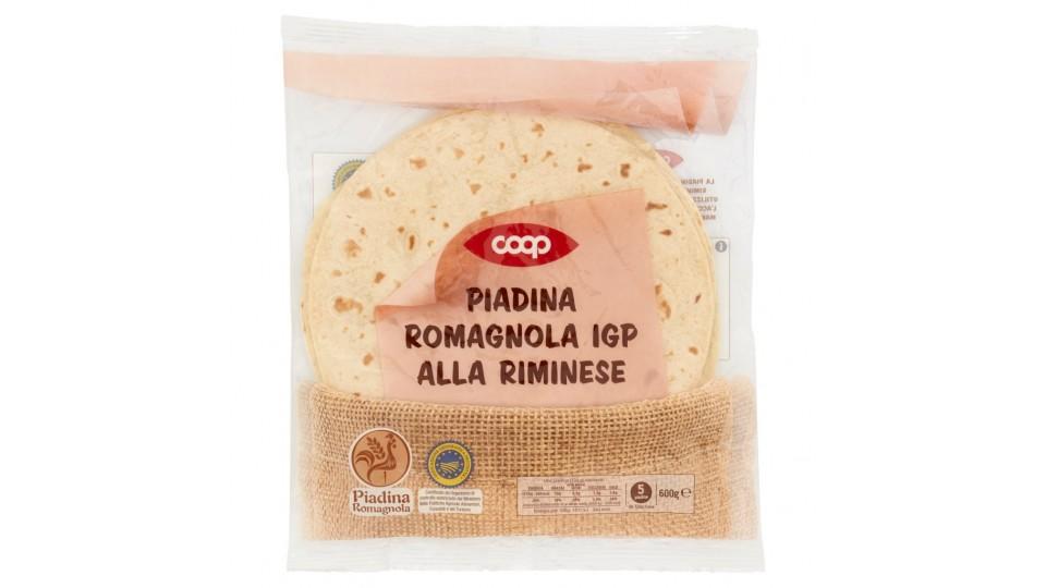 Piadina Romagnola Igp alla Riminese