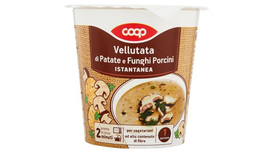 Vellutata di Patate e Funghi Porcini Istantanea