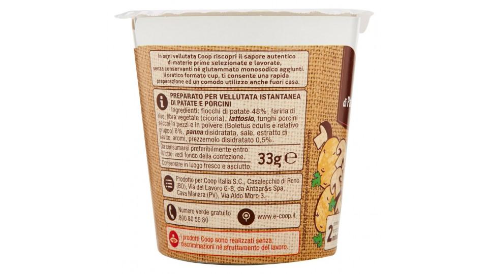 Vellutata di Patate e Funghi Porcini Istantanea