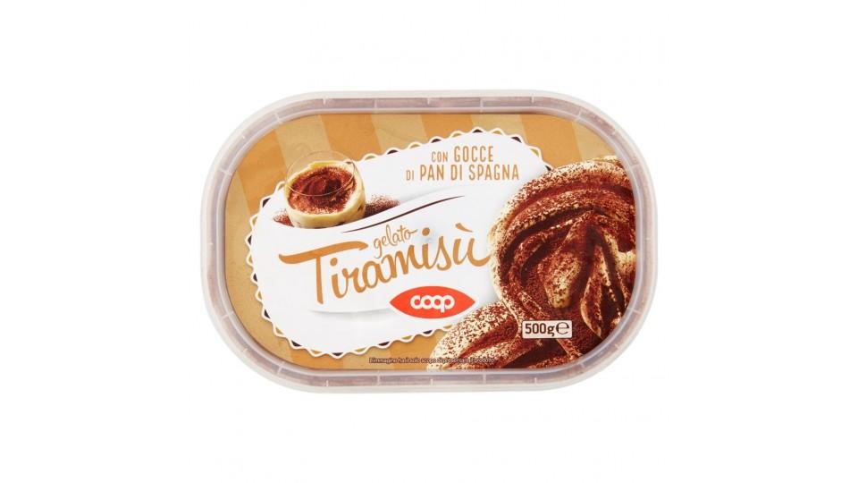 Gelato Tiramisù con Gocce di Pan di Spagna