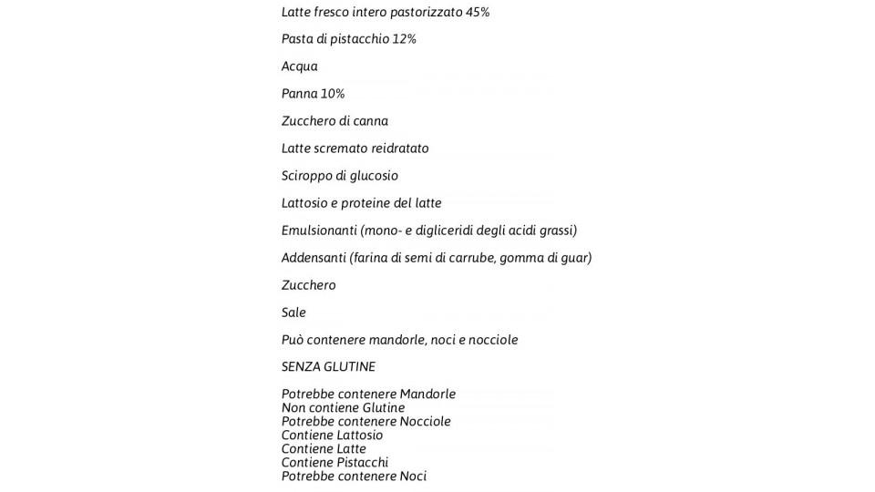 Stecco Cremoso al Pistacchio