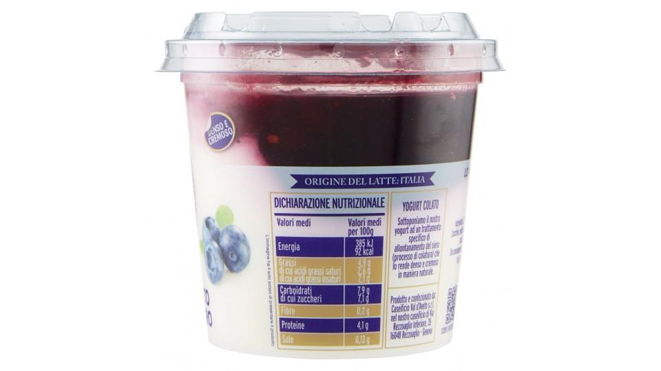 Lo Yogurt Colato con Mirtillo Nero