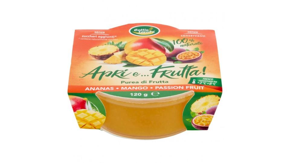Cottin Tavola Apri E... Frutta! Purea di Frutta Ananas - Mango - Passion Fruit