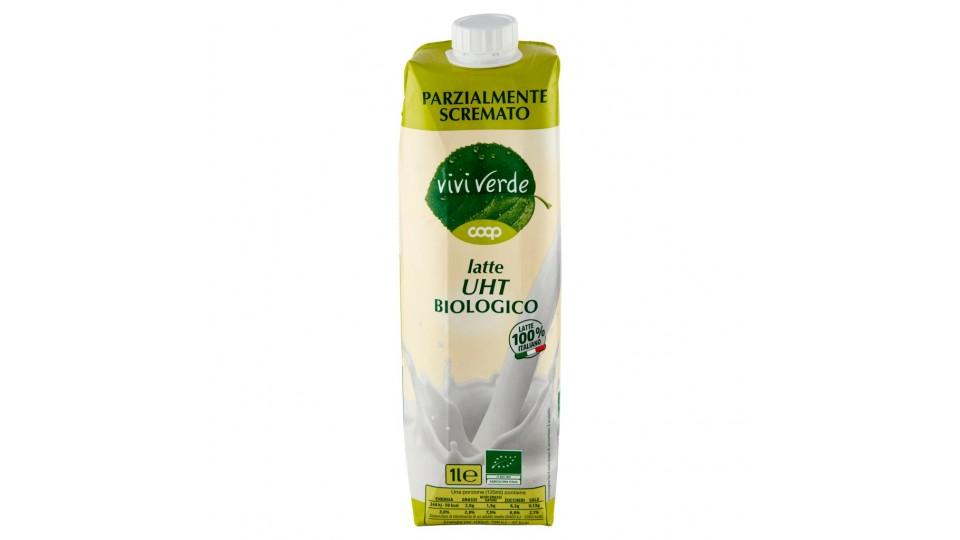 Latte Uht Biologico Parzialmente Scremato