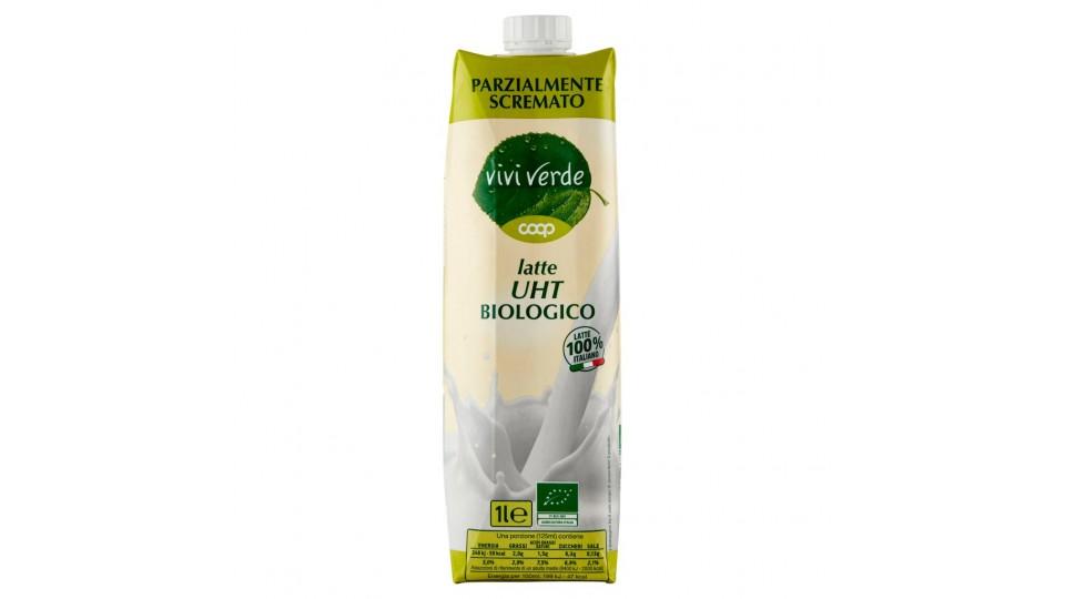 Latte Uht Biologico Parzialmente Scremato