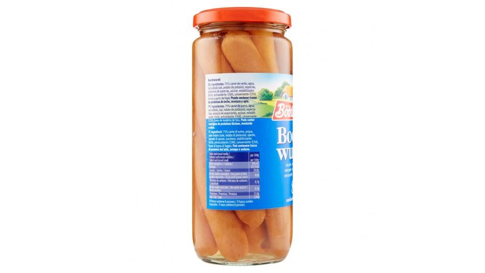 Bock-wurst senza Pelle - in Salamoia 8 Pezzi