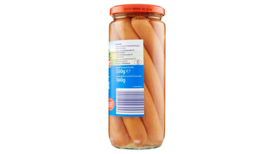 Bock-wurst senza Pelle - in Salamoia 8 Pezzi