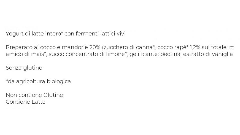 Bio Yogurt da Latte Fieno Cocco & Mandorle