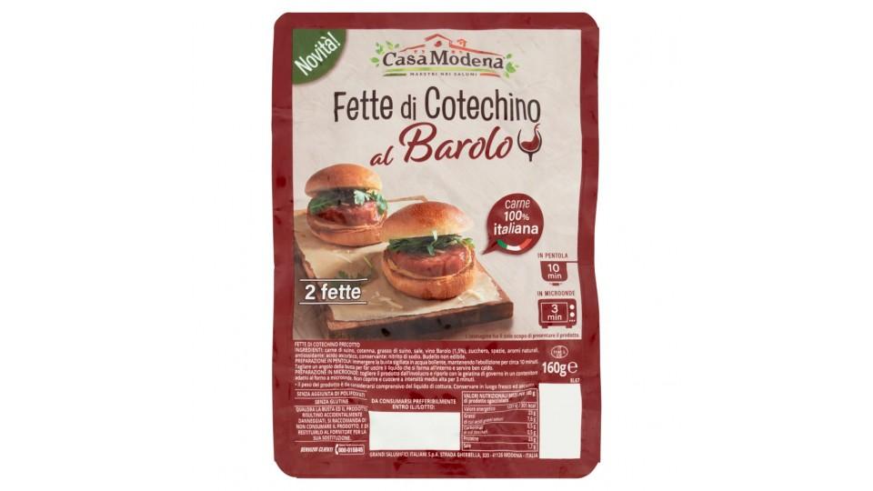 Fette di Cotechino al Barolo 2 Fette