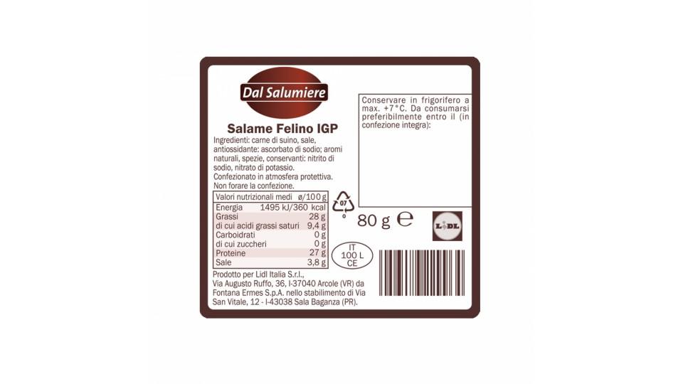 Salame Felino Igp