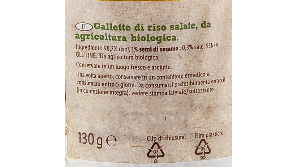Bio Gallette di Riso Salate