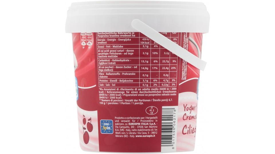 Yogurt Cremoso Ciliegia