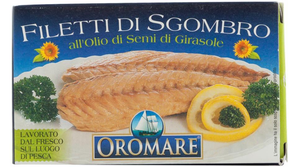 Filetti di Sgombro con Olio di Semi