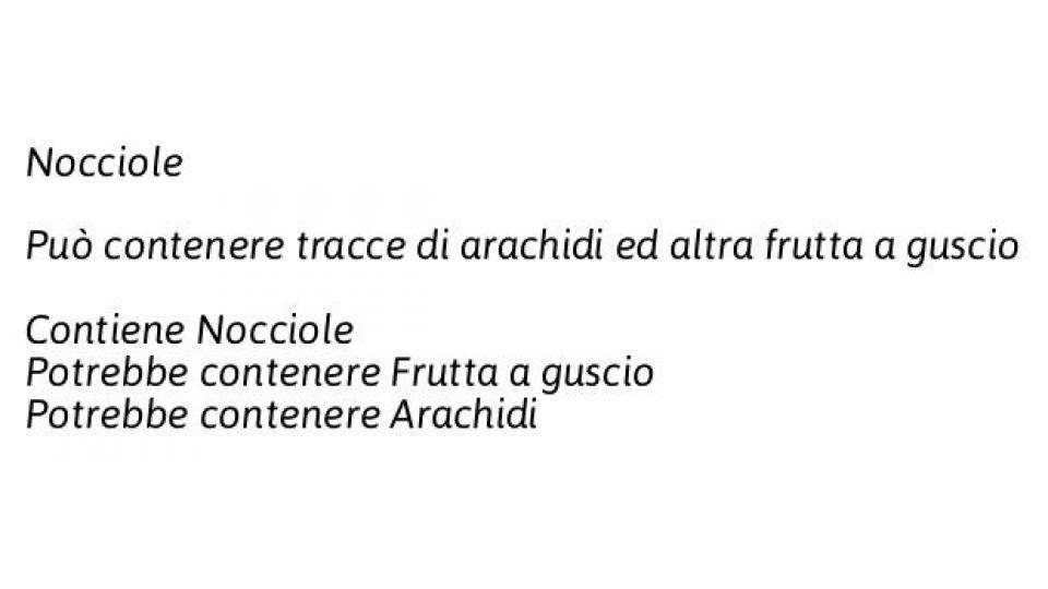 Mono Nocciole Granella