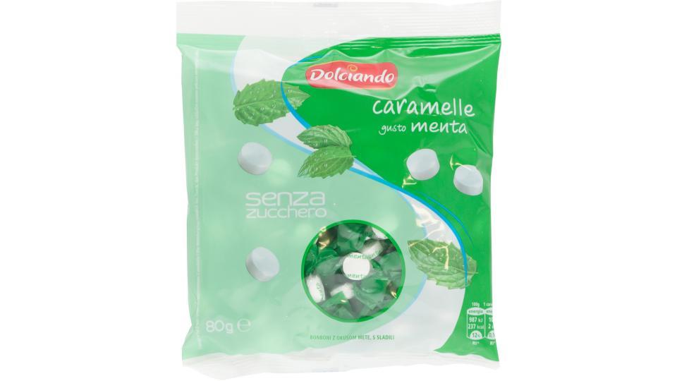 Caramelle Dure senza Zucchero Menta