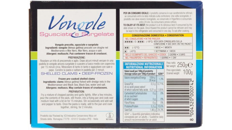 Vongole Sgusciate