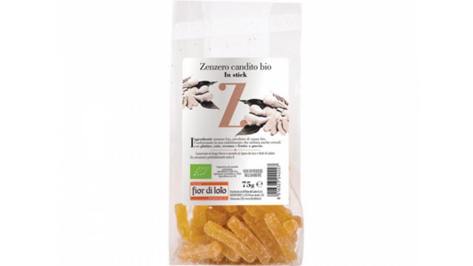 Zenzero Candito Bio in Stick