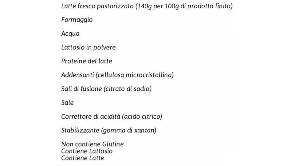Fettine di Latte, Emmental