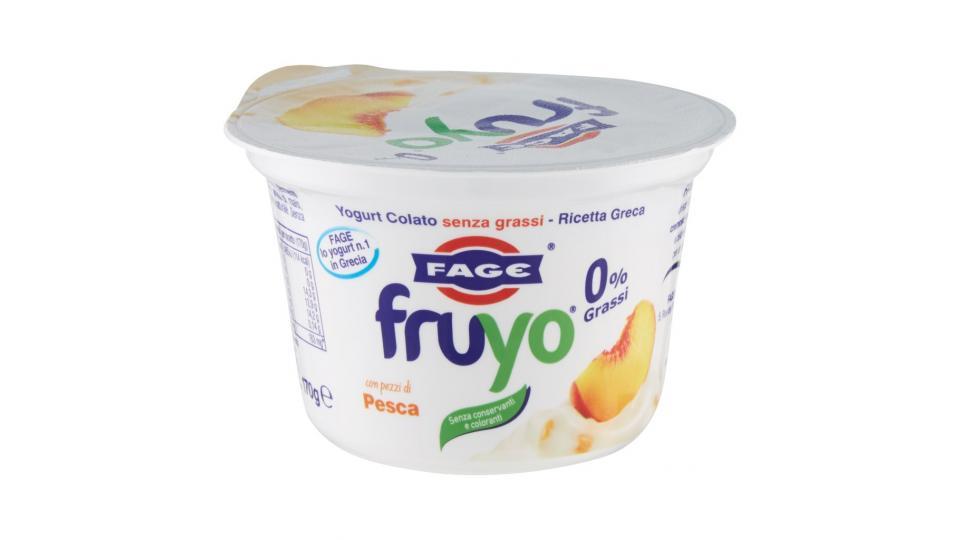 Fruyo 0% Grassi con Pezzi di Pesca