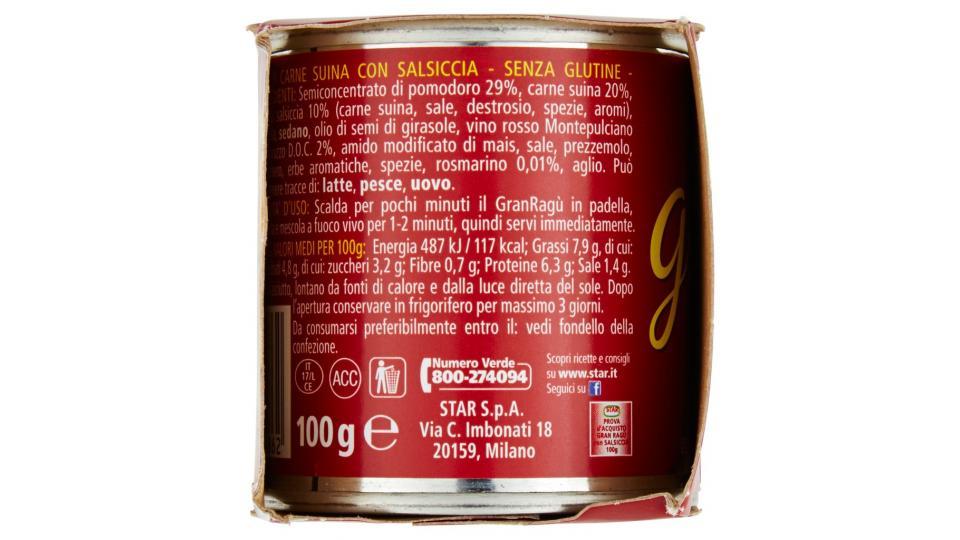 il Mio Gran Ragù con Salsiccia 3 x 100 g