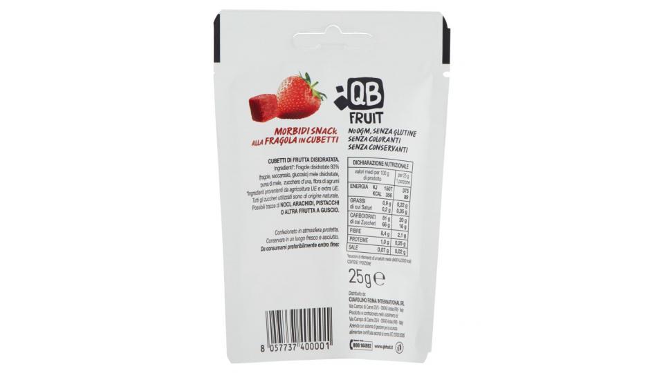 Fruit Fragola Morbido Snack di Frutta a Cubetti
