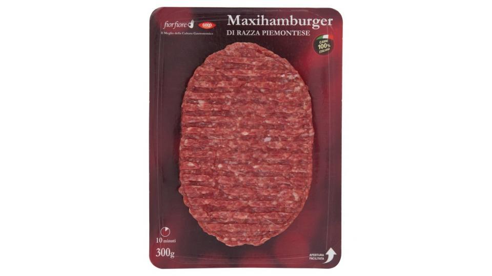 Maxihamburger di Razza Piemontese