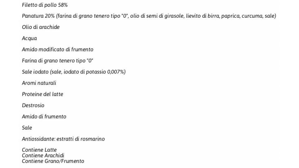 Grancotolette di Pollo con Filetti di Pollo Italiano 260 g