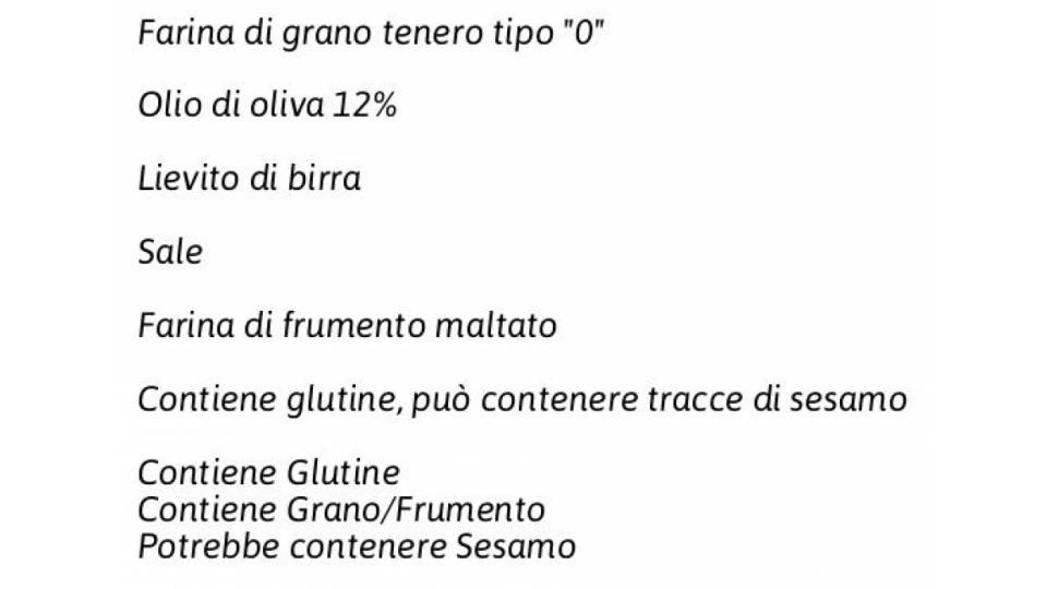 Griss d'Or all'Olio di Oliva