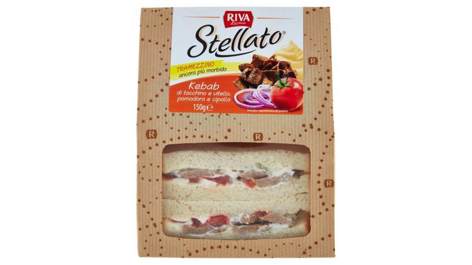 Stellato Kebab di Tacchino e Vitello, Pomodoro e Cipolla